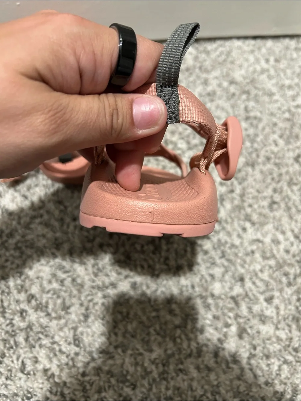 Chaco Kids ZX1 Eco tread Sandals in Muted Clay Size 1